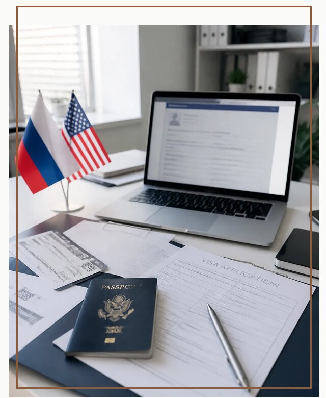 Оформление визы в США для туристов и бизнеса в Домодедове