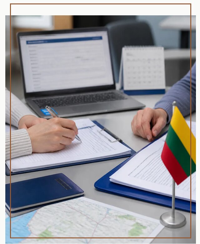 Профессиональное оформление визы в Литву для поездки в Домодедове