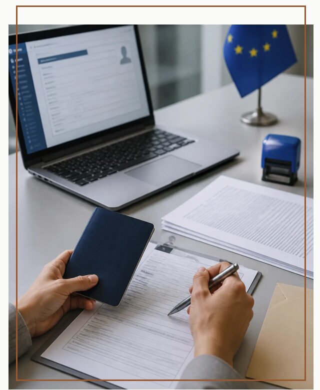 Оформление национальной визы D для переезда и работы в Домодедове